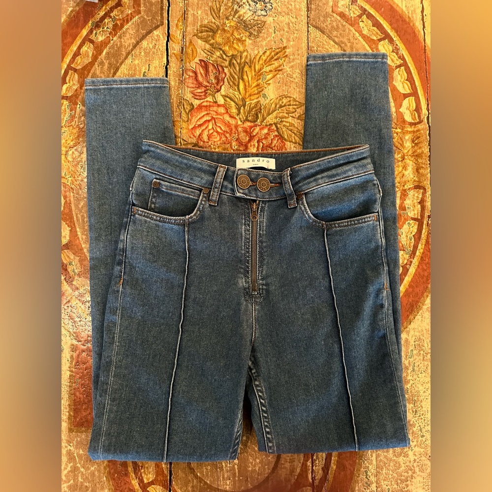 🦋Sandro High Rise Jeans - Picture 5 of 8